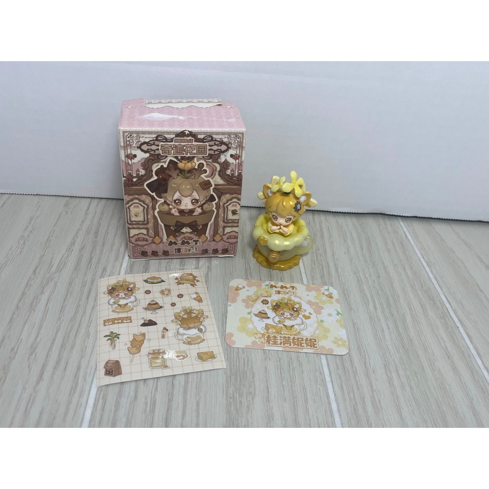 Momoji‎ Sweet Emilya Miracle Garden Osmanthus Figure Yellow Teacup Stickers